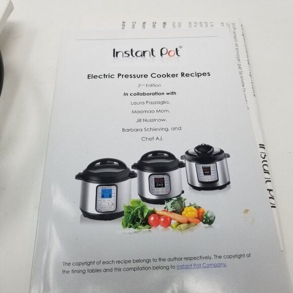 Instant Pot Power Cable Cord Replacement Part Cord + Manual + Condensation Cup - Picture 5 of 6